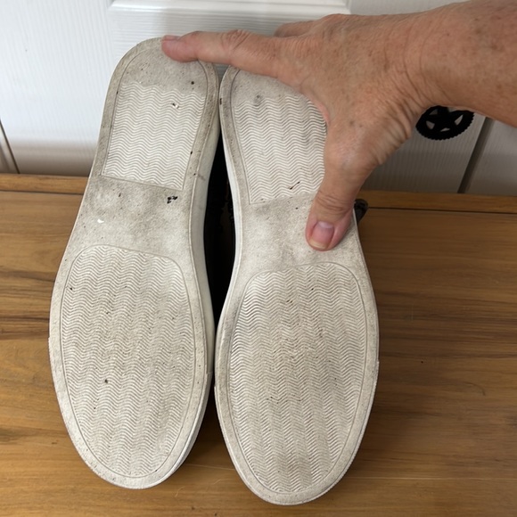 Madden Girl Wedge High Top Sneakers Gray Suede with side zipper Size 9 - Picture 7 of 7